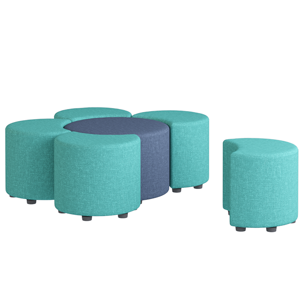 Dandelion Ottoman Set by VE Furniture