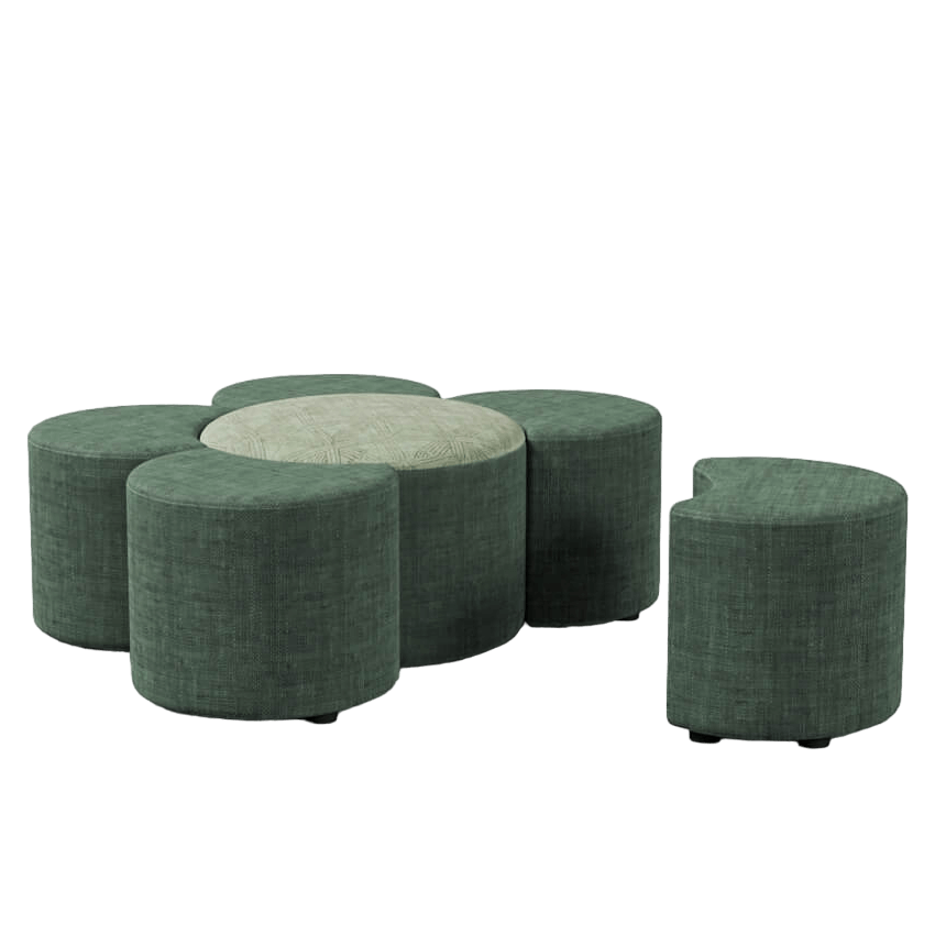 Dandelion Ottoman Set