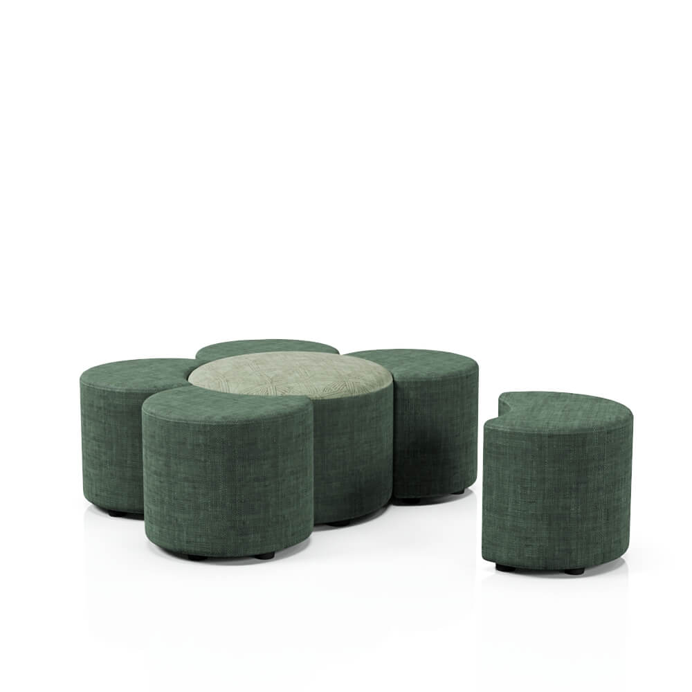 Dandelion Ottoman Set