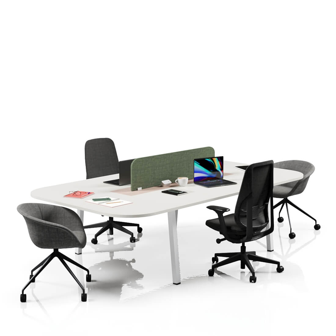 Shinto S2 Duo 2-Person Workstation