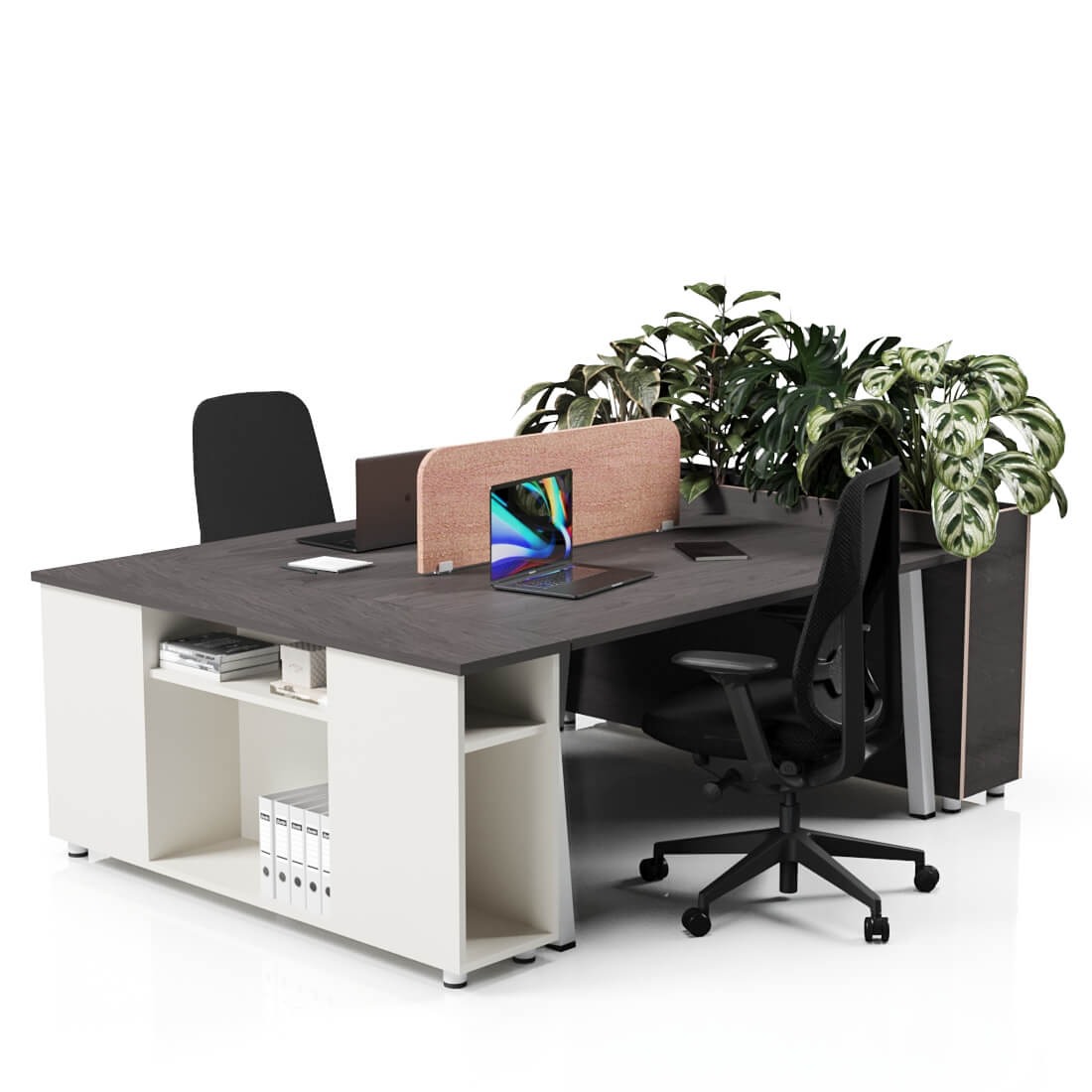 Shinto S2 Pair 2-Person Workstation