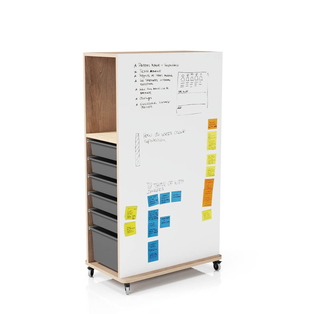 Tower Mobile Whiteboard